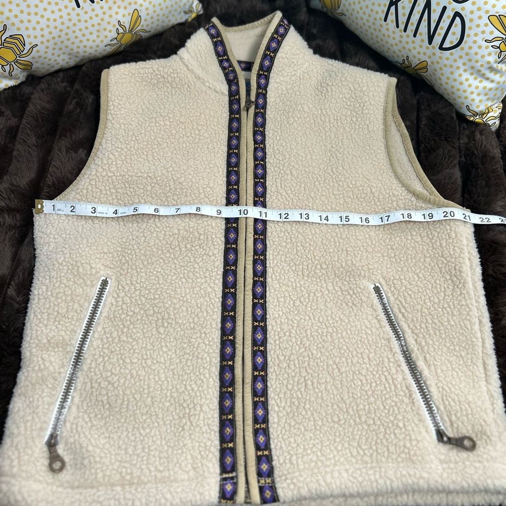 🌸🎉HP🎉 Vintage Alf by Kuhl Vest with Purple Trim sz: small - Picture 6 of 13